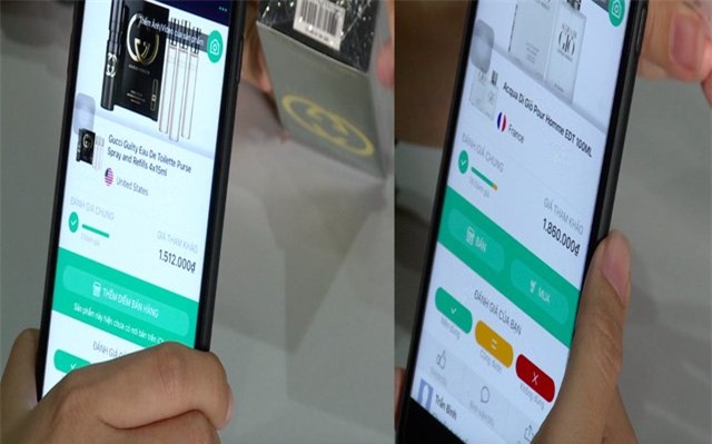 nước hoa, mỹ phẩm giả, hàng xách tay, hàng Tàu