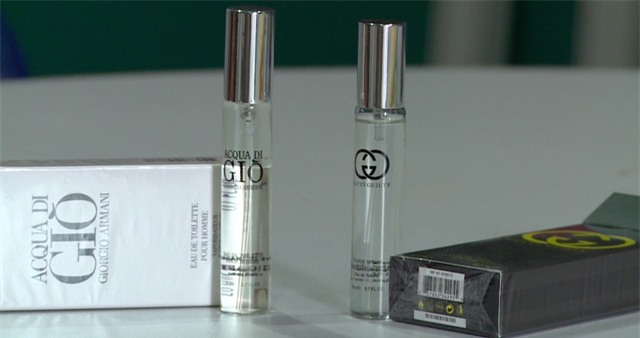 nước hoa, mỹ phẩm giả, hàng xách tay, hàng Tàu