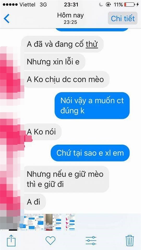 Không chịu được mèo của người yêu, chàng trai quyết định chia tay - Ảnh 1.