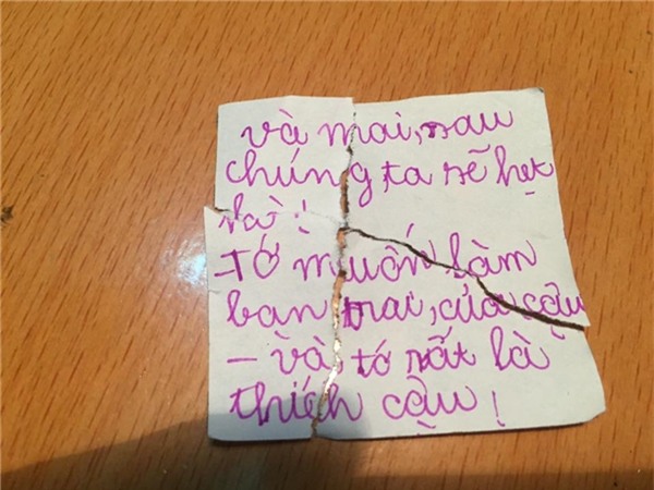 Không thể tin vào mắt mình những bức thư tình tiểu học thời nay - Ảnh 2.