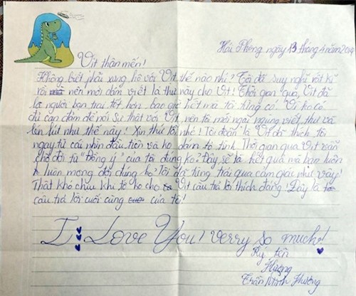 Không thể tin vào mắt mình những bức thư tình tiểu học thời nay - Ảnh 9.