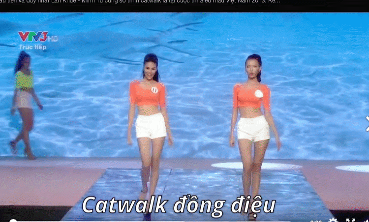 doi dau "toe lua" tai the face nhung thuc chat trinh catwalk cua lan khue va minh tu ra sao? - 1