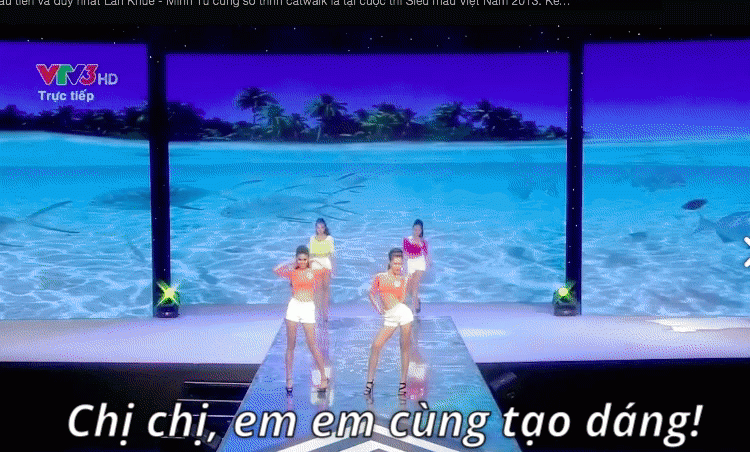 doi dau "toe lua" tai the face nhung thuc chat trinh catwalk cua lan khue va minh tu ra sao? - 3