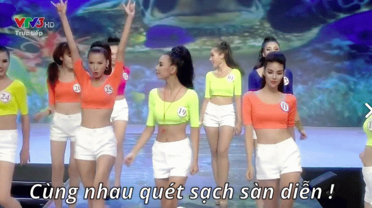 doi dau "toe lua" tai the face nhung thuc chat trinh catwalk cua lan khue va minh tu ra sao? - 9