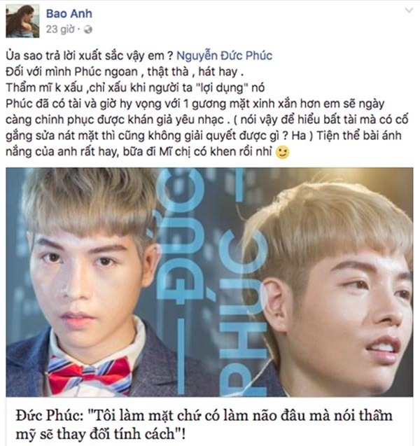 Bảo Anh: Bất tài mà cố sửa nát mặt cũng không giải quyết được gì! - Ảnh 2.
