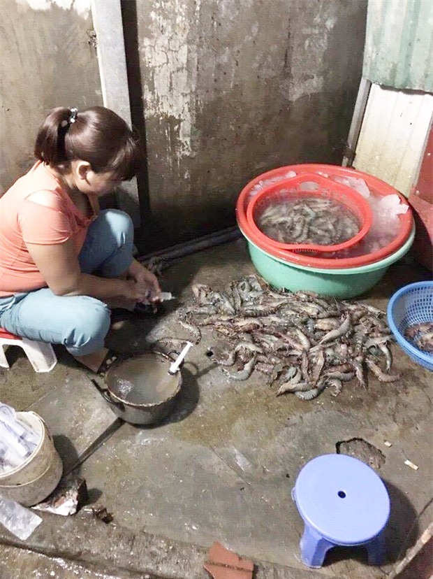 Hà Nội: Bắt quả tang cơ sở dùng kim tiêm bơm tạp chất vào tôm - Ảnh 2.