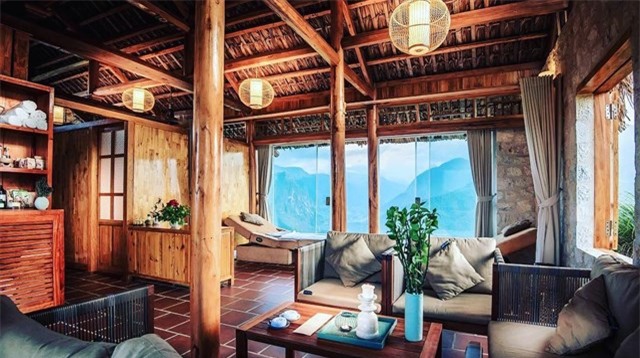 2 resort có bể bơi vô cực với view đụng núi đẹp ngất ngây, cách Hà Nội chỉ 1 đêm đi tàu - Ảnh 5.