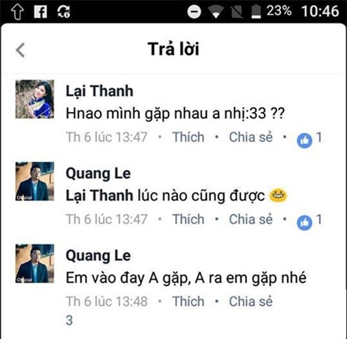 Thanh Bi, Thanh Bi và Quang Lê, Quang Lê