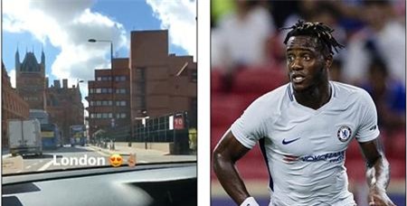 Michy Batshuayi đã trở lại London
