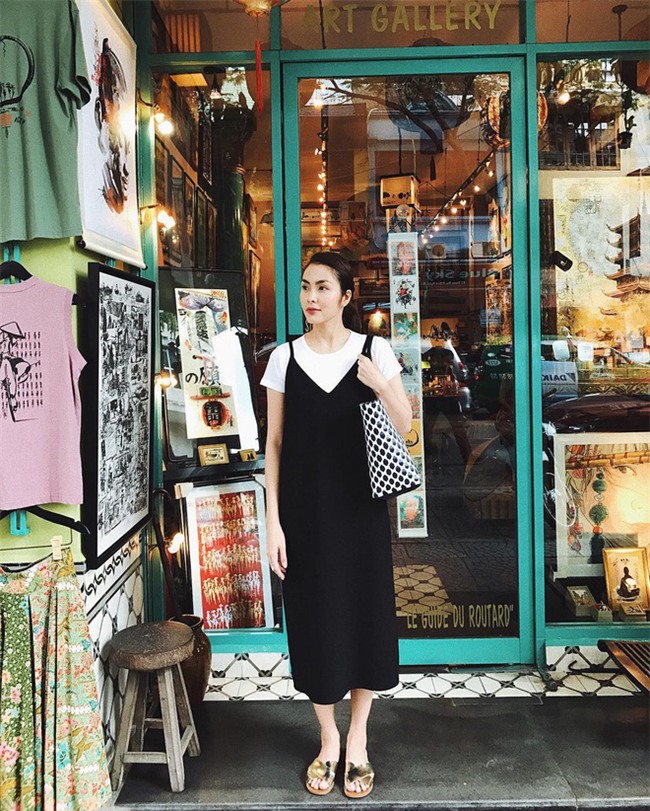 Kỳ Duyên và tình mới của Cường Đôla cùng khoe vai trần trong street style tuần này - Ảnh 4.