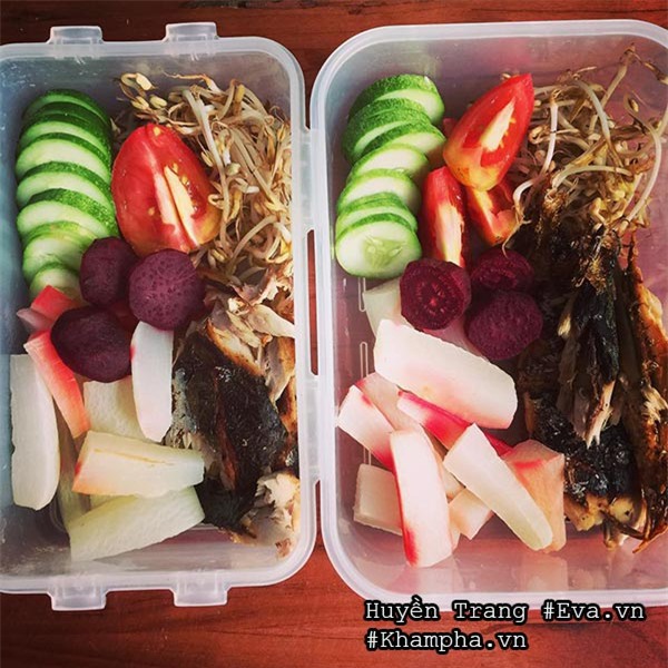 co nhan vien khoe nhung suat com van phong tu nau chi 30 nghin, ai nhin cung muon lam dong nghiep - 5