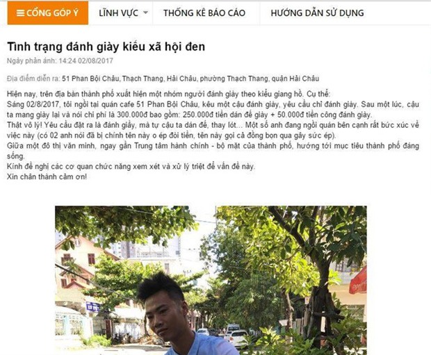 Đà Nẵng: Đánh đôi giày chém 300.000 đồng, nam thanh niên bị đưa vào Trung tâm bảo trợ xã hội - Ảnh 1.