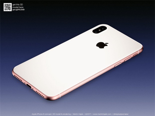 Cận cảnh vẻ đẹp mê mẩn của iPhone 8 có thể làm bạn dốc hết hầu bao để mua ngay - Ảnh 4.