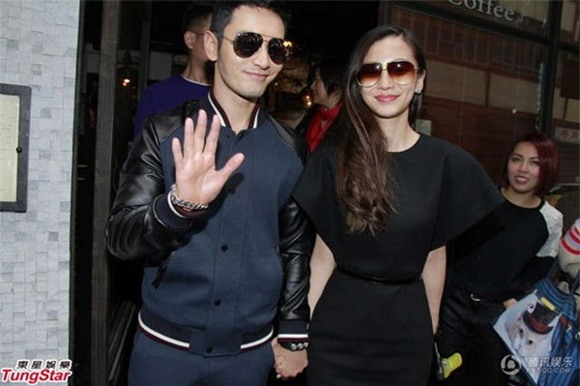 huỳnh hiểu minh, angela baby, gia đình huỳnh hiểu minh, sao hoa ngữ