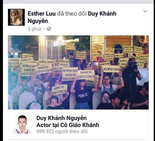 Sau nhiều lần dằn mặt, Hari Won bất ngờ theo dõi facebook Duy Khánh - Ảnh 1.