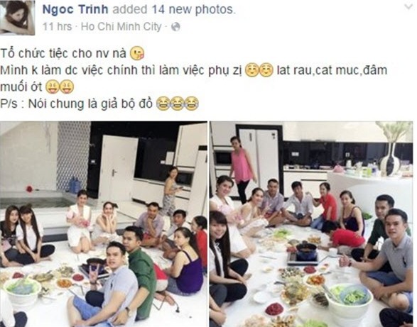 nga ngua vi muc luong ngoc trinh, hoa hau thu hoai tra cho nhan vien hinh anh 4
