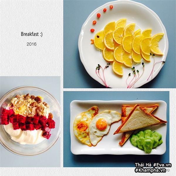 ba me 2 con goi y hang chuc mon an sang ngon duoc chi em noi tro khen nuc no - 2