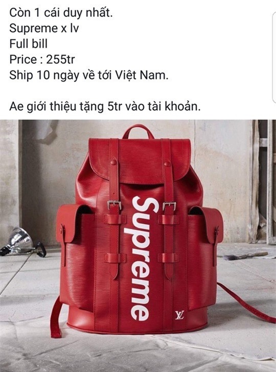 Nhung mon do gia 'tren troi' cua Supreme x Louis Vuitton hinh anh 2