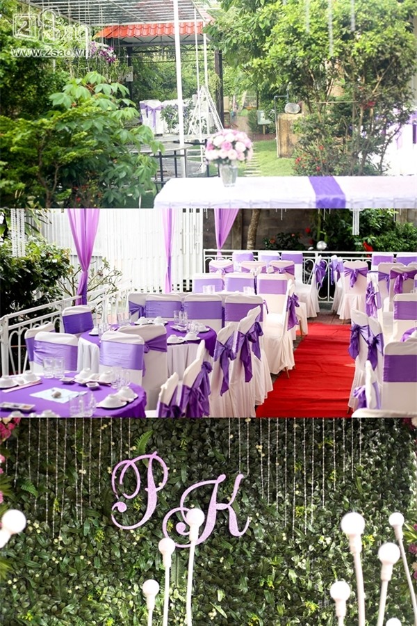 Đám cưới diễn viên Lê Phương tại Trà Vinh ngập trong sắc tím-2