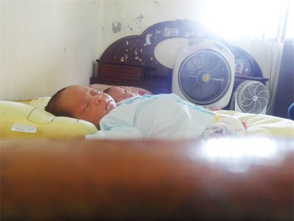 me ngheo hai phong ke ve ca mang thai 3 tu nhien hiem gap, khien bac si dau dau moi lan sieu am - 13