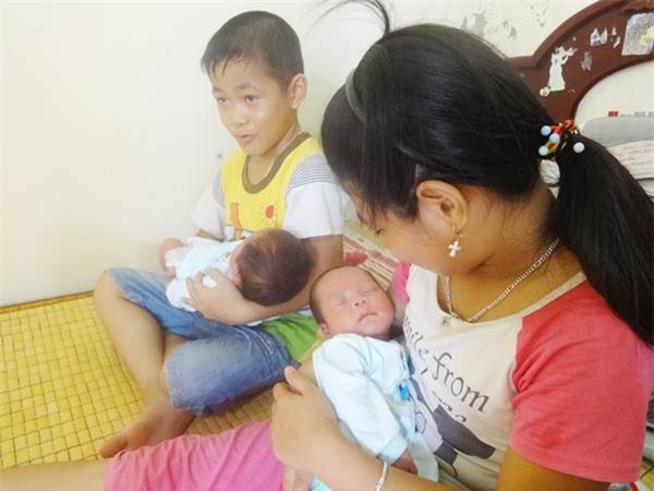 me ngheo hai phong ke ve ca mang thai 3 tu nhien hiem gap, khien bac si dau dau moi lan sieu am - 4