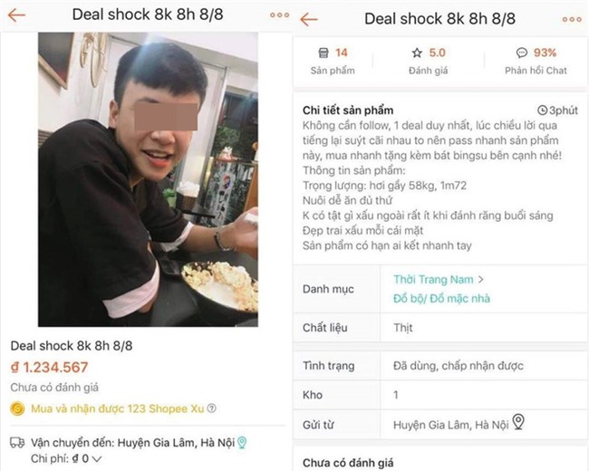 Trò đùa thanh lý bạn trai với giá sốc chỉ vài nghìn đồng gây bão bùng khiến chị em đổ xô như săn hàng hiệu - Ảnh 1.