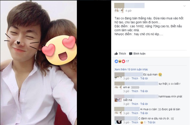 Trò đùa thanh lý bạn trai với giá sốc chỉ vài nghìn đồng gây bão bùng khiến chị em đổ xô như săn hàng hiệu - Ảnh 2.