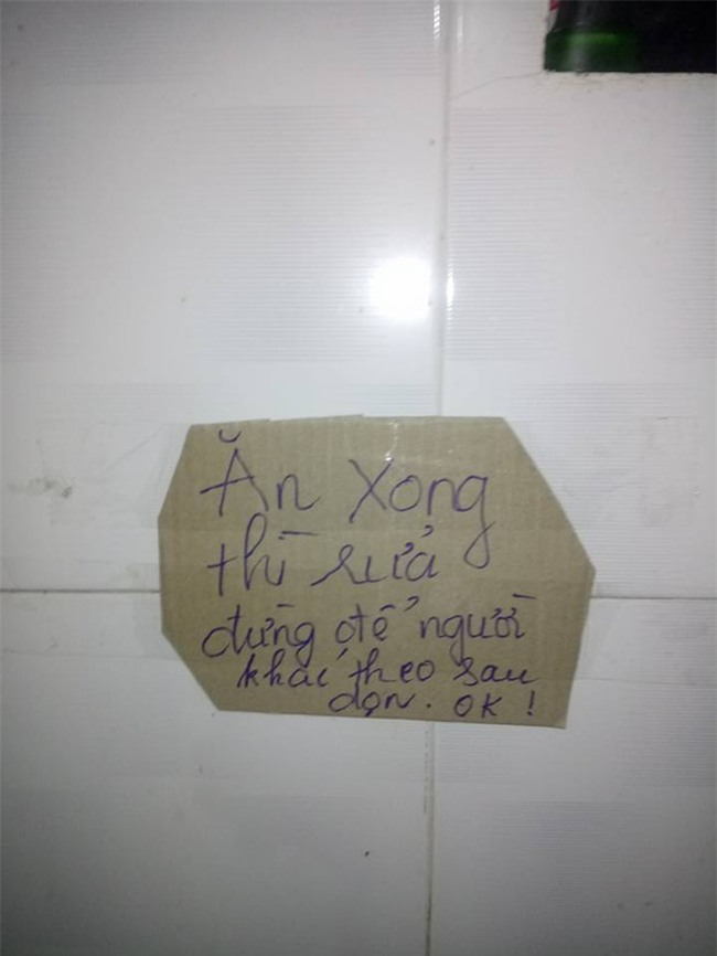 Bảng nội quy khắt khe đến mức khó tin của 3 nam sinh viên cùng phòng trọ - Ảnh 11.