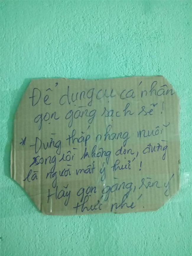 Bảng nội quy khắt khe đến mức khó tin của 3 nam sinh viên cùng phòng trọ - Ảnh 6.