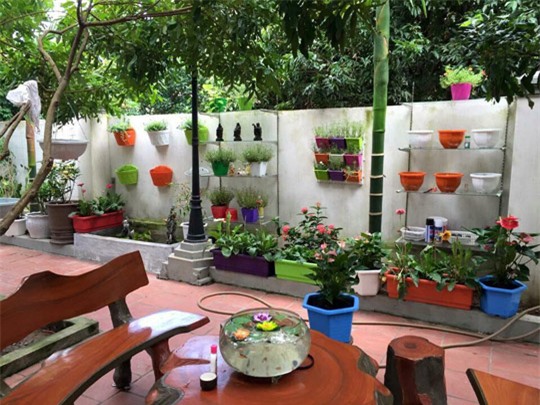 khu vuon 200 gio hoa ruc ro cua me hai duong khien khach den chi muon "o mai khong ve" - 11