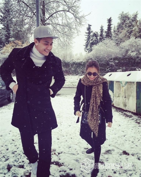 Vĩnh Thụy, Vĩnh Thụy và Hoàng Thùy Linh, Hoàng Thùy Linh,chuyện làng sao,sao Việt