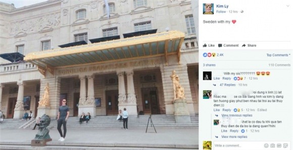 chuyện làng sao,nữ ca sĩ hồ ngọc hà,nam diễn viên Kim Lý, hồ ngọc hà hẹn hò, sao Việt