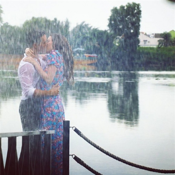 chuyện làng sao,nữ ca sĩ hồ ngọc hà,nam diễn viên Kim Lý, hồ ngọc hà hẹn hò, sao Việt