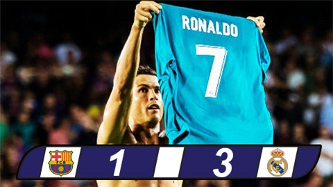 Ronaldo lập siêu phẩm, Real phá tan sào huyệt Barca