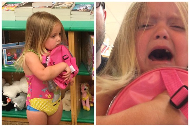 Con gái đòi mua cặp sách Peppa Pig, ông bố đã từ chối thẳng thừng và dạy các cha mẹ một bài học quý - Ảnh 1.