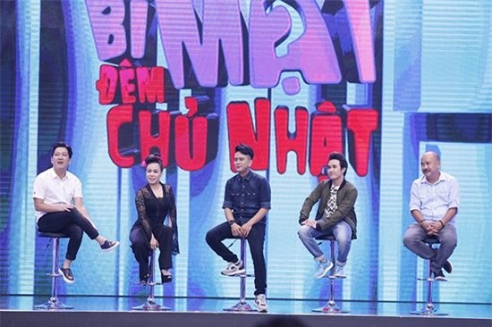 hùng thuận, việt hương, trường giang, bí mật đêm chủ nhật, game show