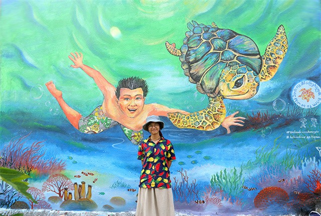 Lang bich hoa nhu dai duong thu nho o Ly Son hinh anh 15