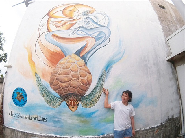 Lang bich hoa nhu dai duong thu nho o Ly Son hinh anh 14