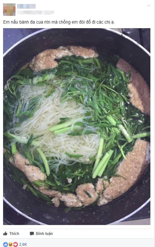 Bị chồng bắt đổ nồi bánh đa cua vừa nấu, cô vợ ấm ức tìm đồng minh, ai ngờ gặp kết cục buồn - Ảnh 1.