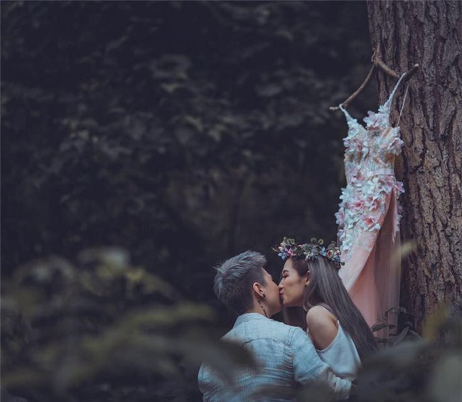 MC Ngọc Trang khoe ảnh cưới với người yêu đồng giới kém 8 tuổi-12