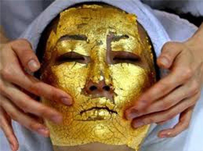 làm đẹp, dát vàng, nữ đại gia
