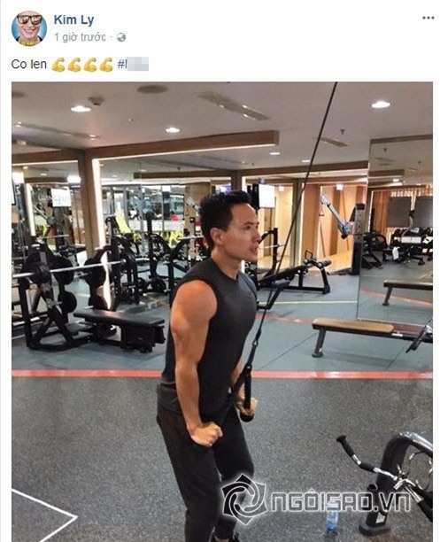 Kim Lý, Kim Lý và Hồ Ngọc Hà, Hồ Ngọc Hà, ca sĩ Hồ Ngọc Hà, mẹ của Kim Lý,chuyện làng sao,sao Việt