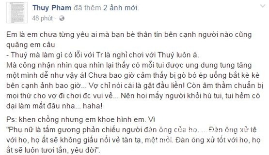 sao việt, ngọc thúy, chồng ngọc thúy chăm con riêng, ngọc thúy sinh con cho đại gia đức an, chồng mới ngọc thúy,chuyện làng sao