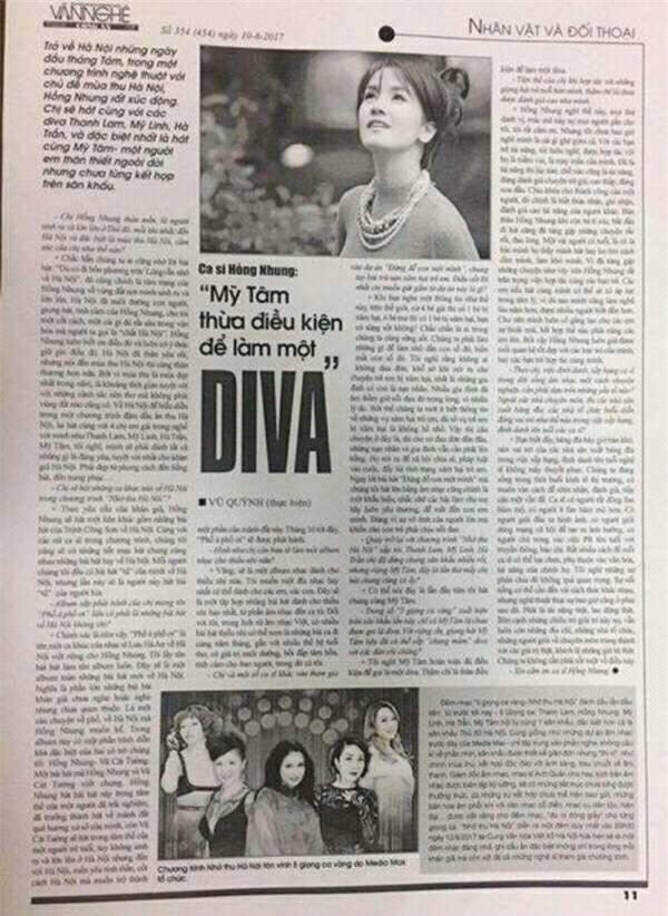 Mỹ Tâm đã đủ điều kiện thành Diva thứ 5, như lời Hồng Nhung nói? - Ảnh 1.