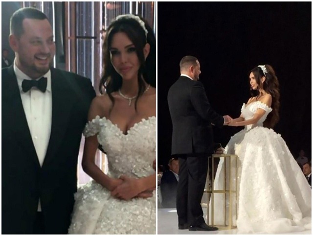 dam cuoi sang chanh bac nhat 2017: co dau deo nhan hon 225 ty, sanh doi cung vi dai gia khet tieng - 2