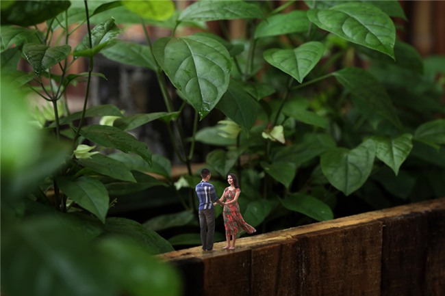 Co dau, chu re hoa thanh nhan vat ti hon trong bo anh cuoi hinh anh 2