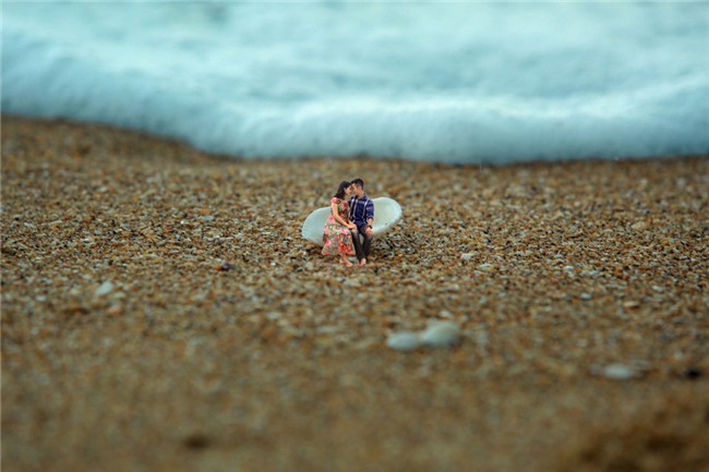 Co dau, chu re hoa thanh nhan vat ti hon trong bo anh cuoi hinh anh 5