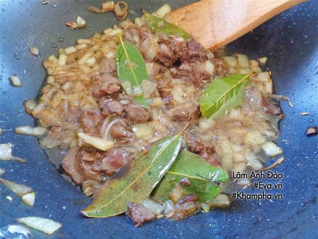 lam pate gan ga thom nuc mui, an sang kem banh mi ca nha me - 7