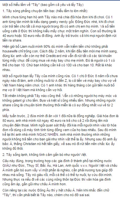 Tâm thư” bóc trần những sự thật về trai Tây bấy lâu nay vẫn lầm tưởng - Ảnh 1.