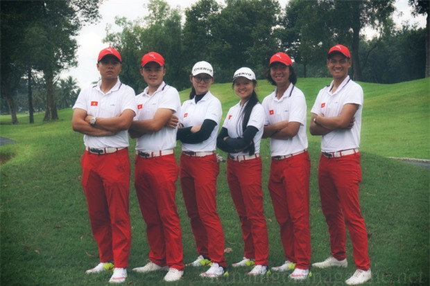 Golf thủ chân dài, xinh như hot girl trẻ nhất đoàn thể thao Việt Nam tại SEA Games 29 - Ảnh 7.